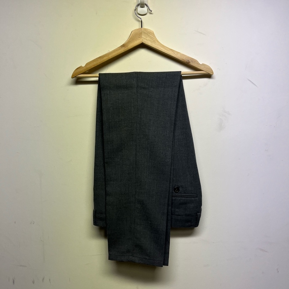 Brunello Cucinelli Gray Dress Pants - Picture 2 of 3